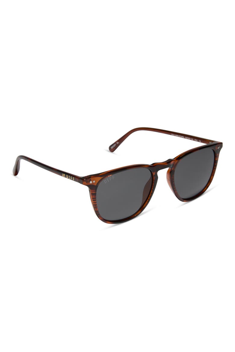Brody XL 51mm Square Sunglasses, Alternate, color, MAHOGANY TORT
