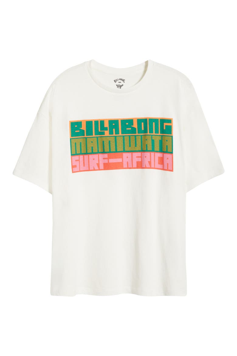 Surf Africa Cotton Graphic T-Shirt, Alternate, color, SALT CRYSTAL