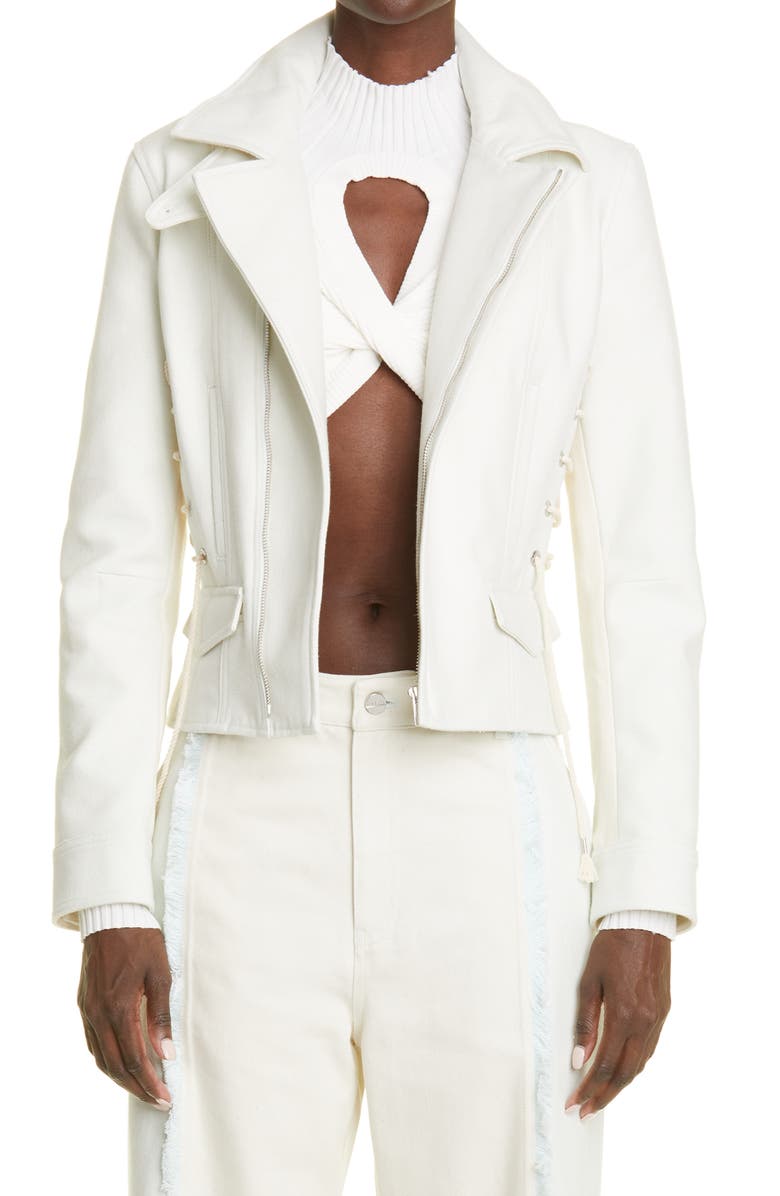 Dion Lee Shrunken Trench Jacket, Main, color,