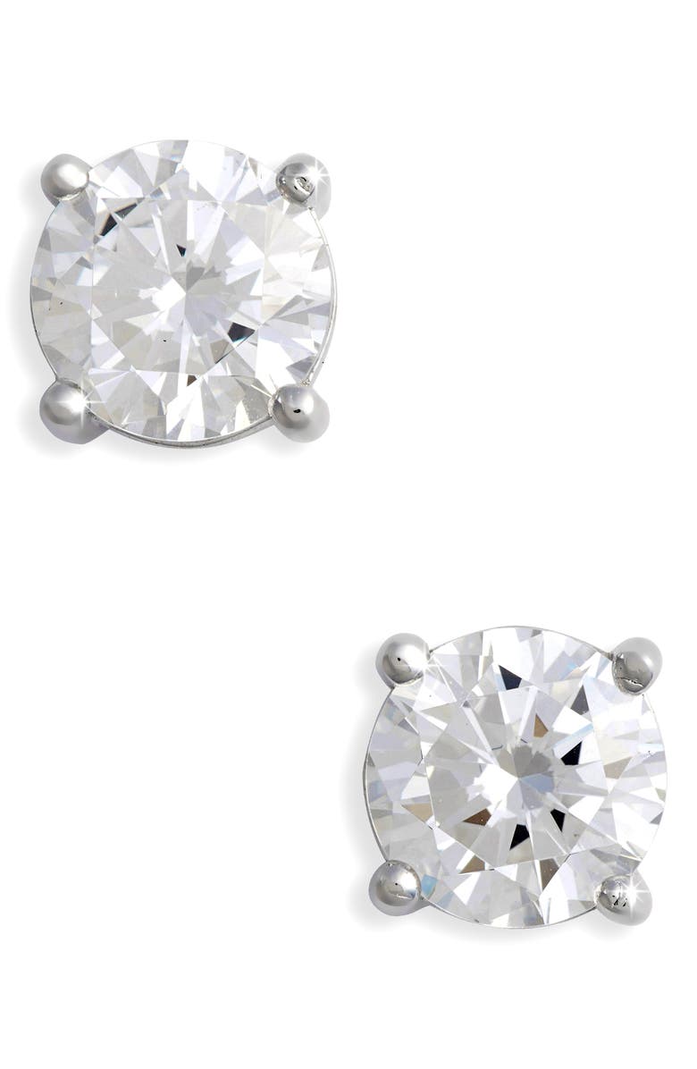 Lafonn Simulated Diamond Stud Earrings, Main, color,