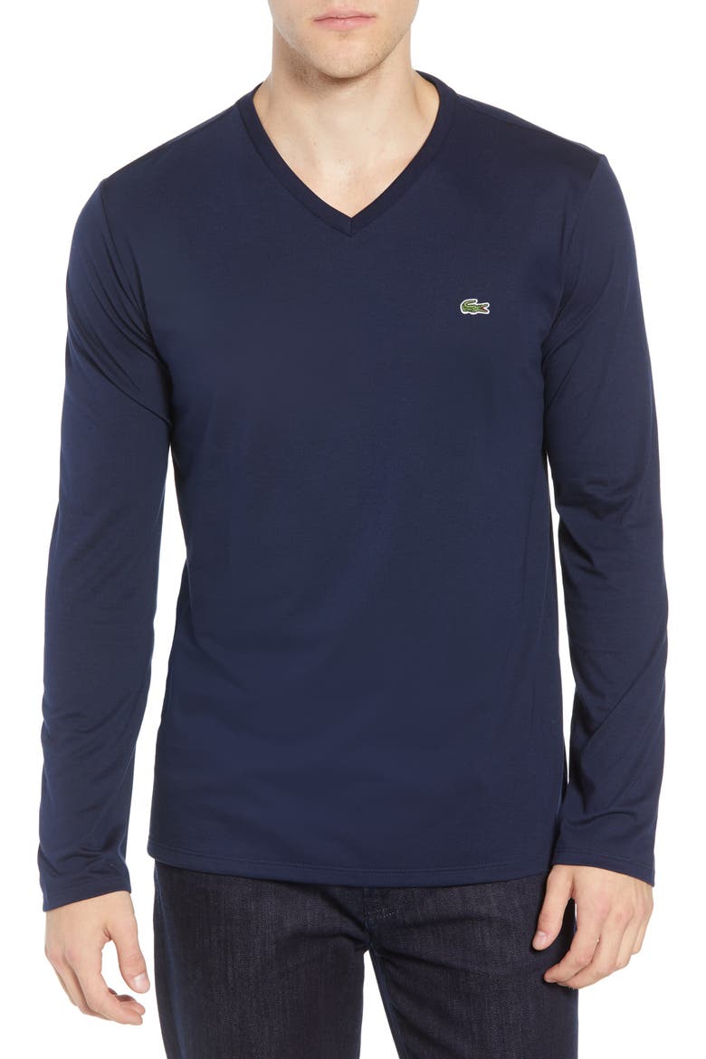 Regular Fit Long Sleeve T-Shirt, Main, color, 166 NAVY BLUE