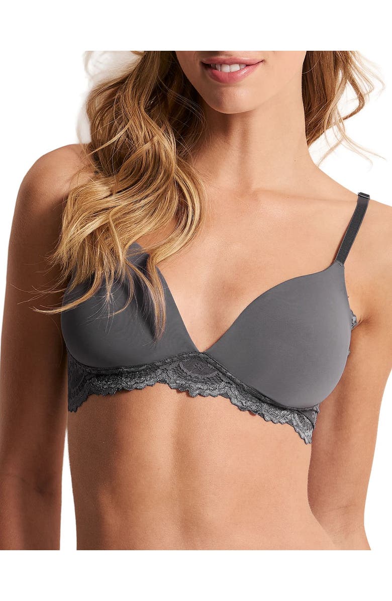 Adore Me Jainey Contour Plunge Bra, Main, color, Dark Grey