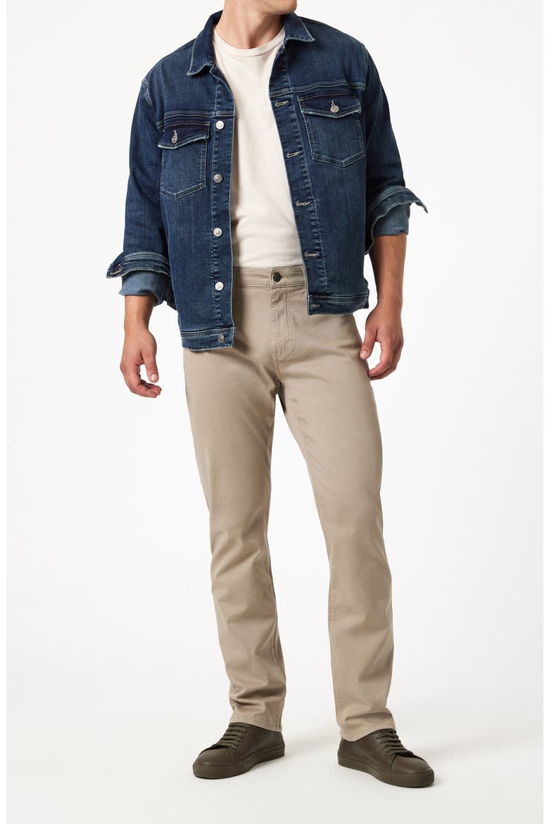 Zach Straight Leg Casual Twill Pants, Alternate, color, SAND CASUAL TWILL