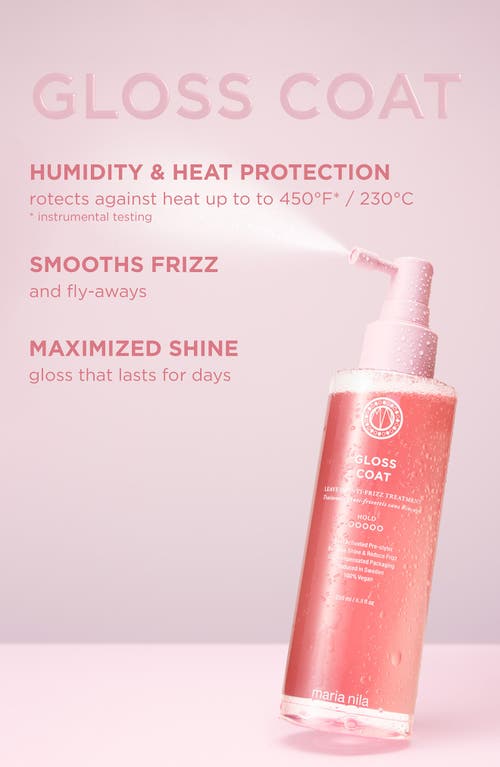 Maria Nila Gloss Coat Hair Treatment In Transparent