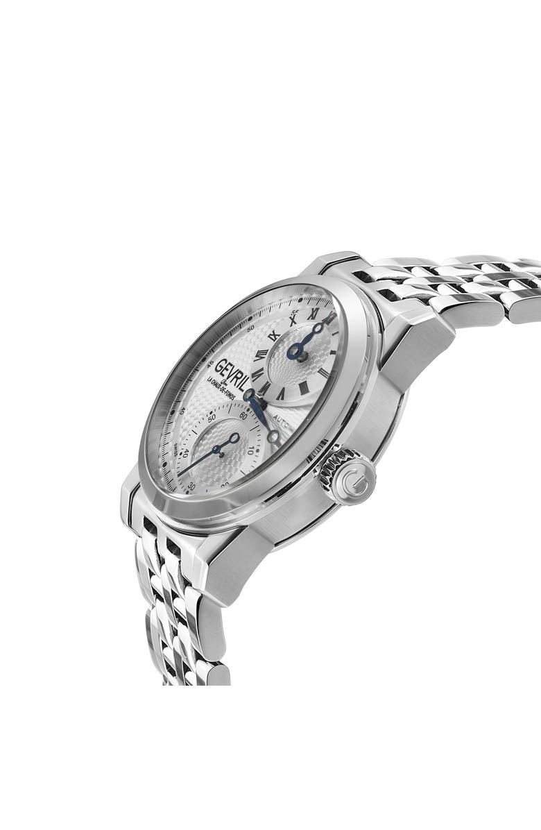 GEVRIL Gramercy Bracelet Watch, 39mm, Alternate, color,