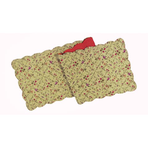 Coventry Vintage Quilted 100% Cotton Table Runner 14" x 51"