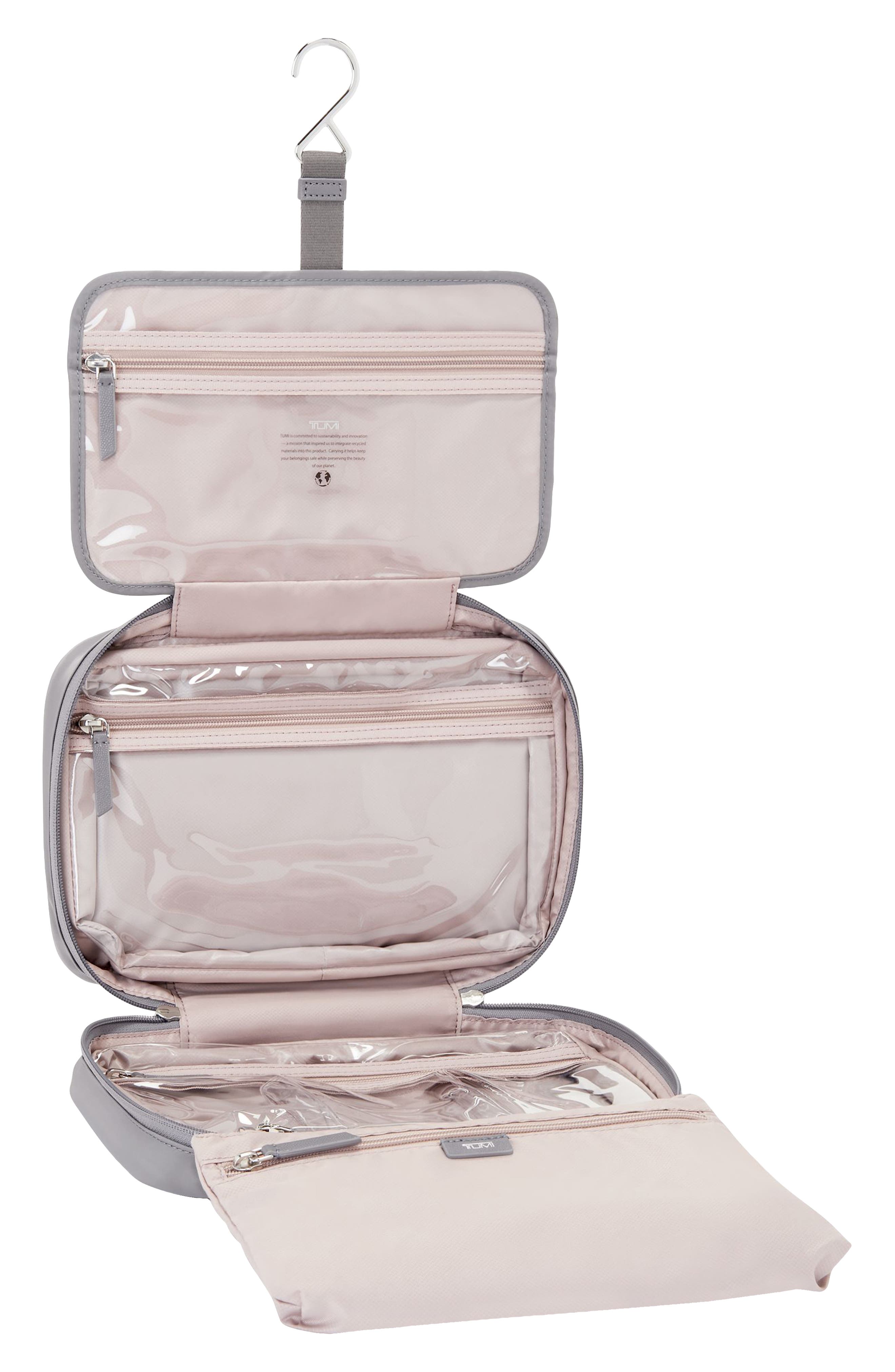 TUMI Madeline Nylon Cosmetics Bag, Alternate, color, 