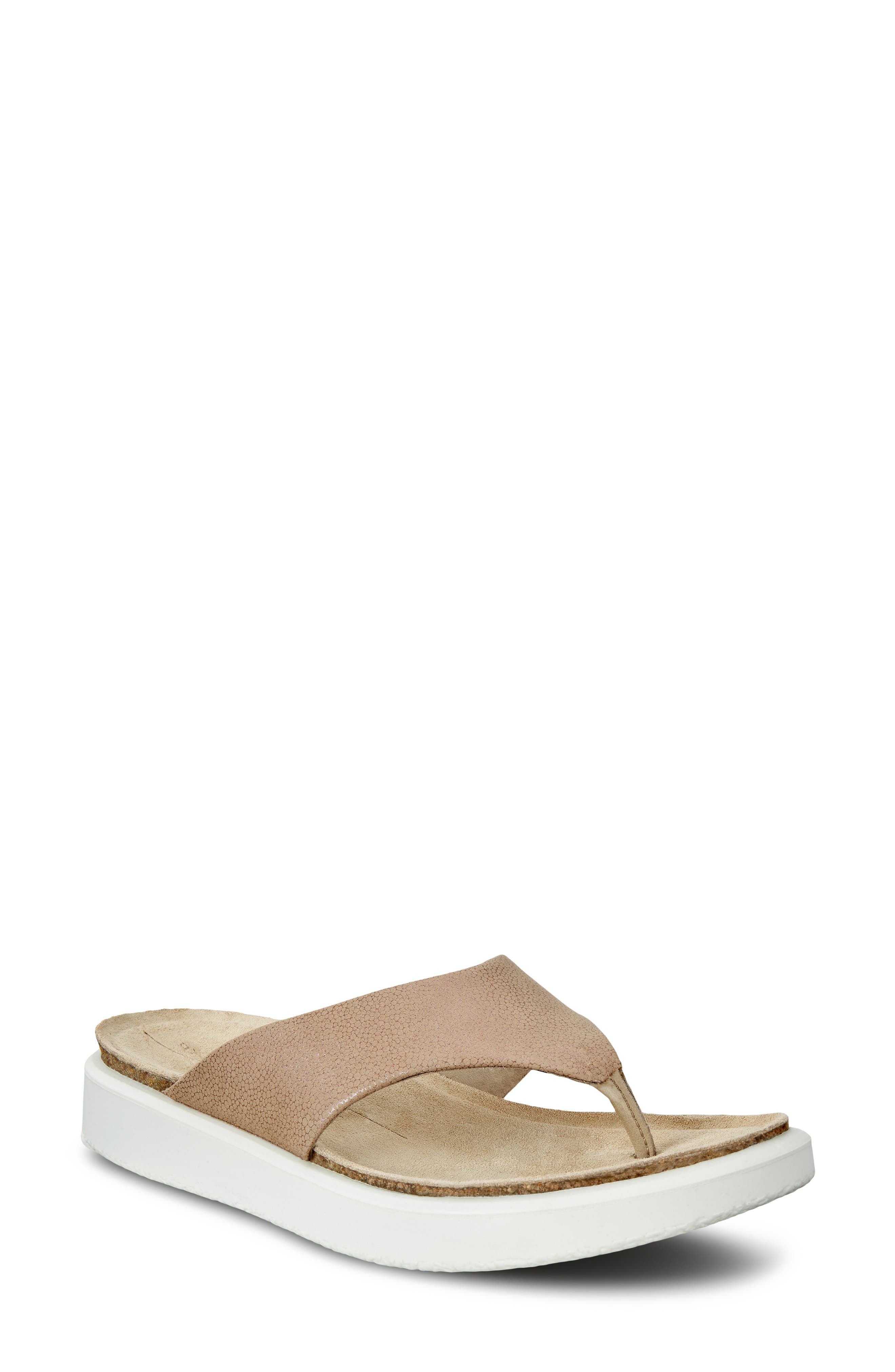Corksphere Flip Flop, Main, color, DUNE