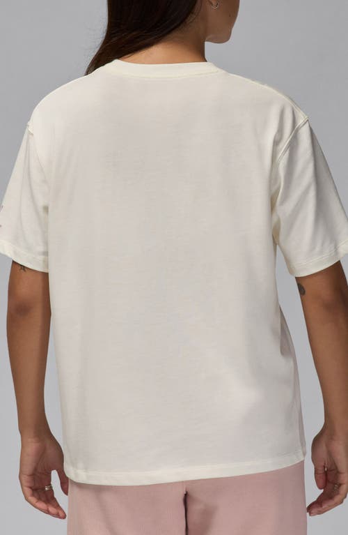 JORDAN JORDAN HERITAGE COTTON GRAPHIC T-SHIRT