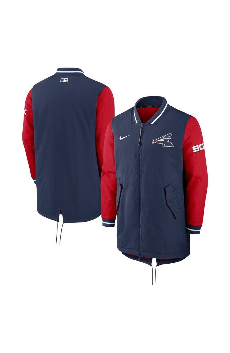 Nike Men's Nike Navy Chicago White Sox Dugout Performance Full-Zip Jacket, Main, color,