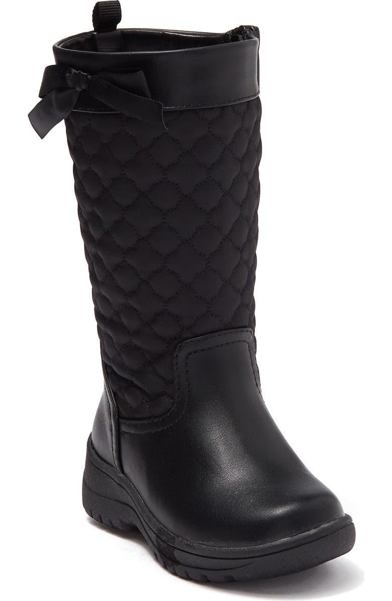 JOE FRESH Arais Quilted High Knee Boot, Main, color,
