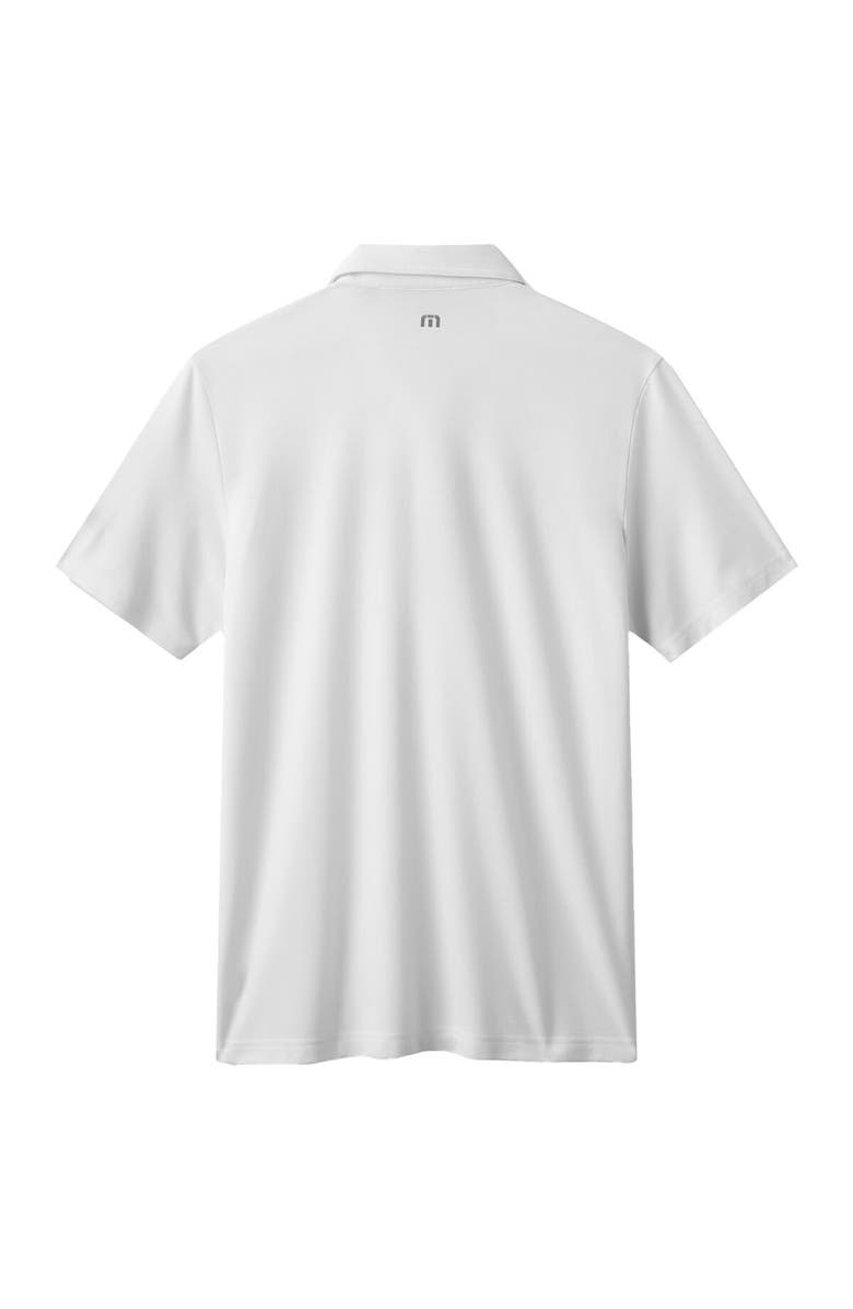 TravisMathew Men's TravisMathew White Baltimore Orioles Top Recruit Tri-Blend Polo, Alternate, color, White