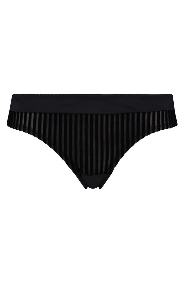 Hunkemöller Pia Brazilian Knickers, Alternate, color, Black