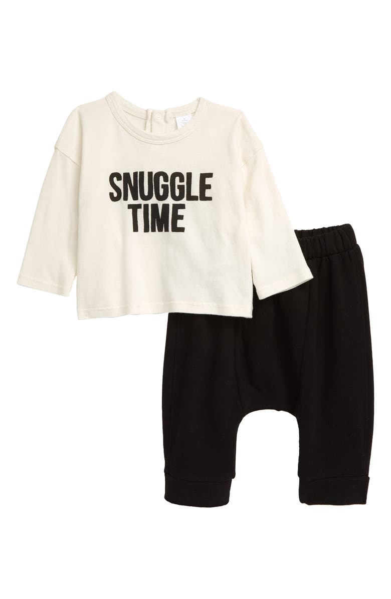 Nordstrom Graphic Tee & Joggers Set, Main, color, 