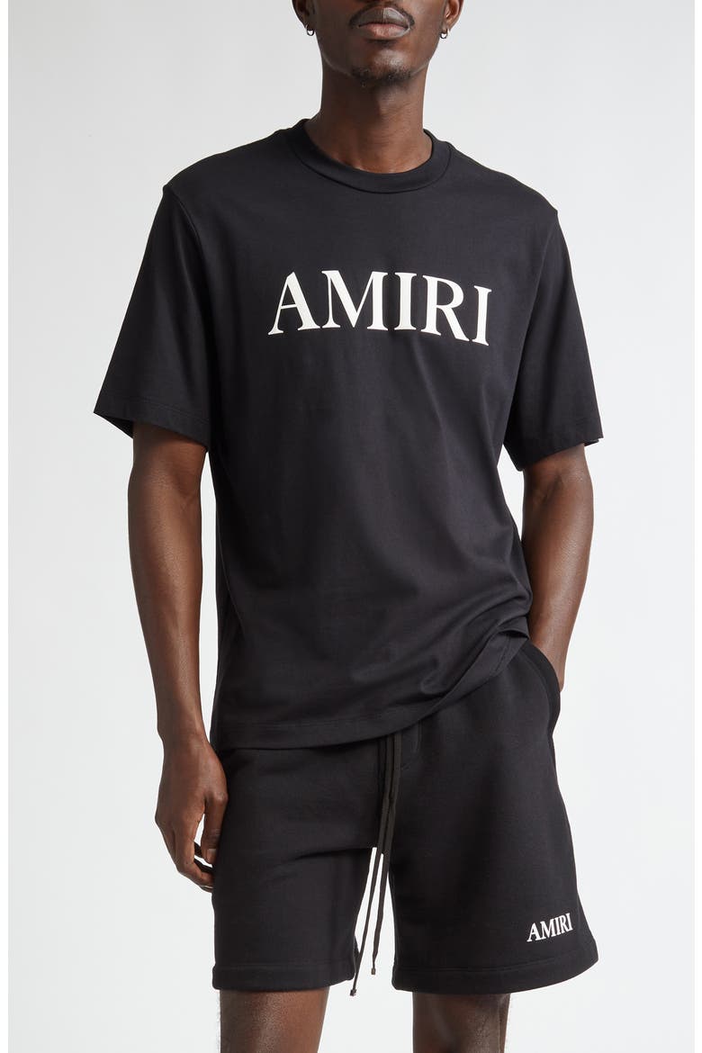 Core Logo Graphic T-Shirt, Main, color, BLACK