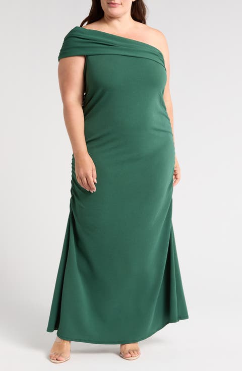 One-Shoulder Maxi Dress