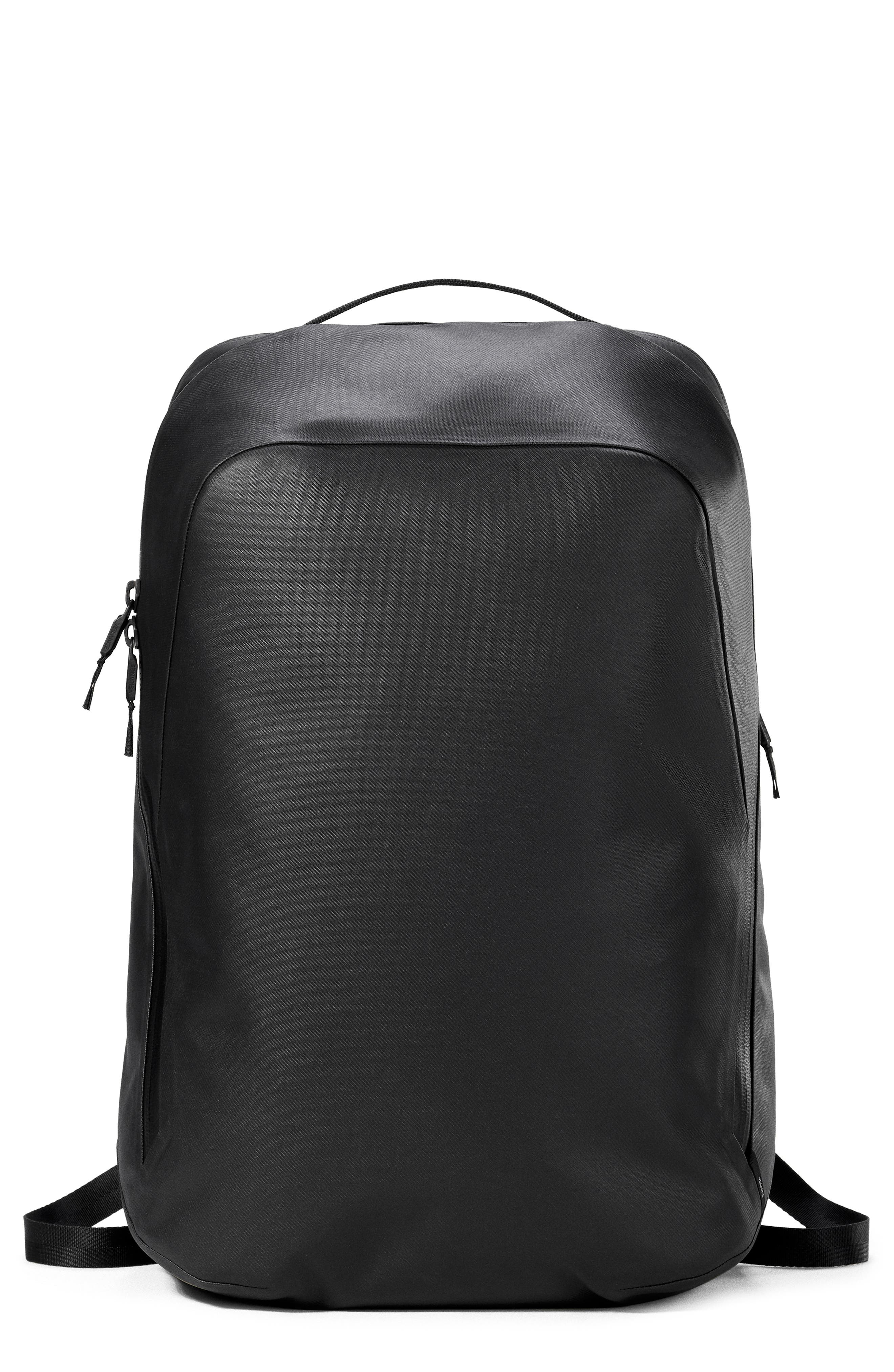Veilance Anodic Nylon Twill Backpack, Main, color, Black