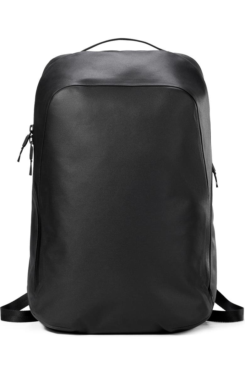 Veilance Anodic Nylon Twill Backpack, Main, color, Black