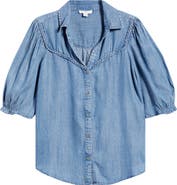 beachlunchlounge Indira Denim Shirt