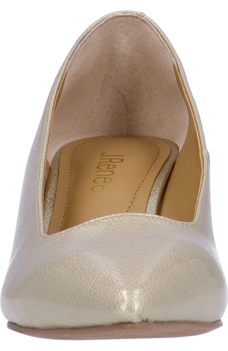 J. Reneé Anisha Pointed Toe Pump, Alternate, color, Taupe