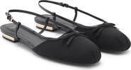 MANGO Slingback Ballet Flat
