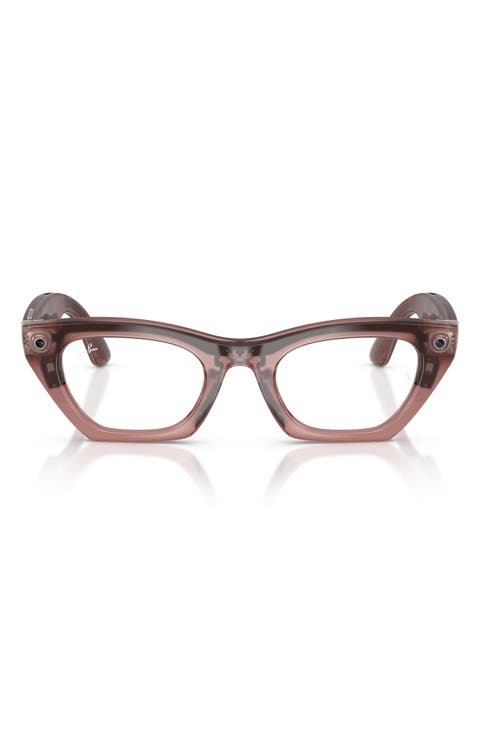 Meta Gen 3 Zena 49mm Polarized Cat Eye Transition Sunglasses