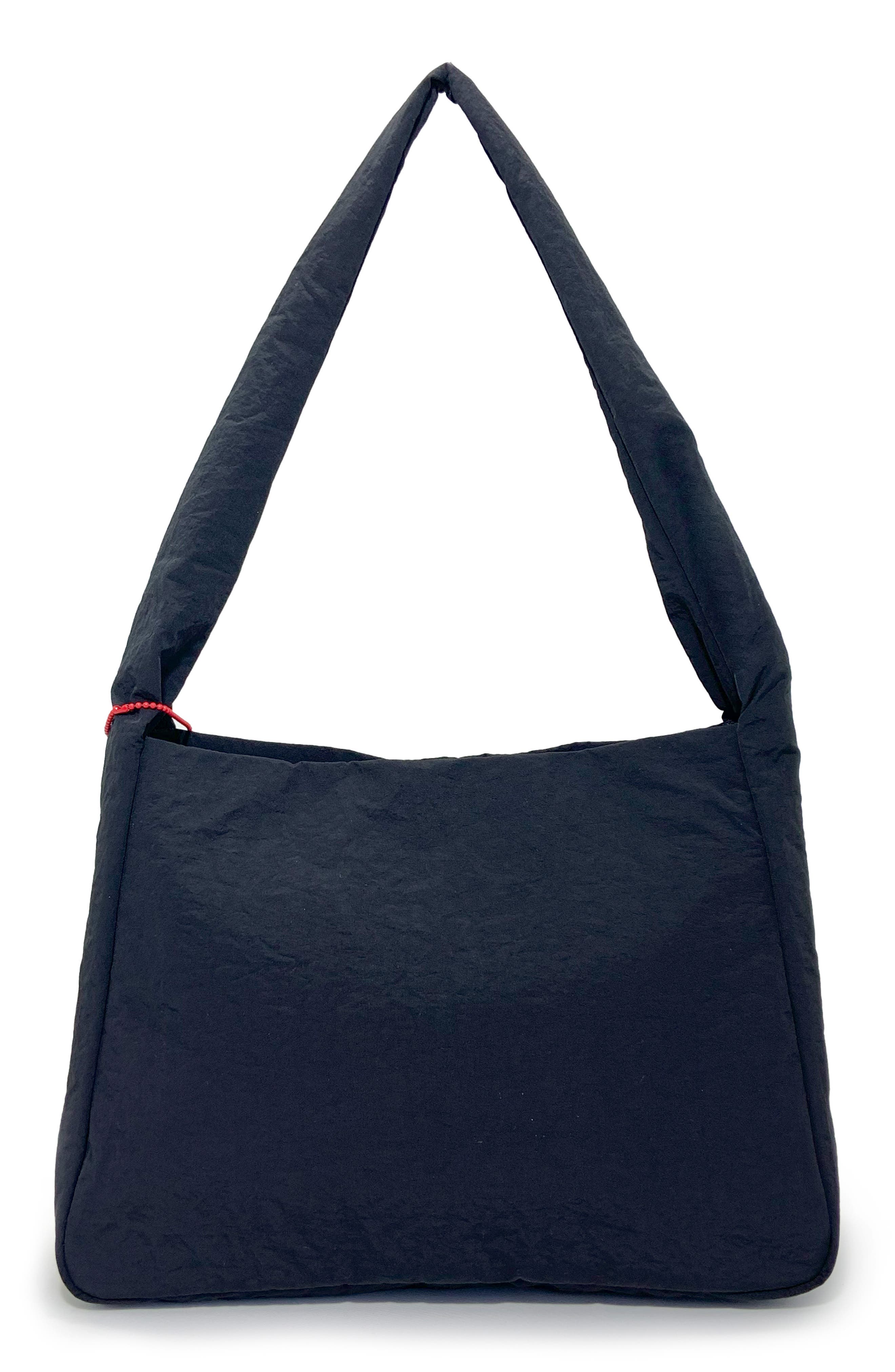 Thacker Sari Water Resistant Hobo Bag, Alternate, color, Black