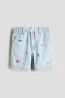 selected Light Denim Blue/Sailboats