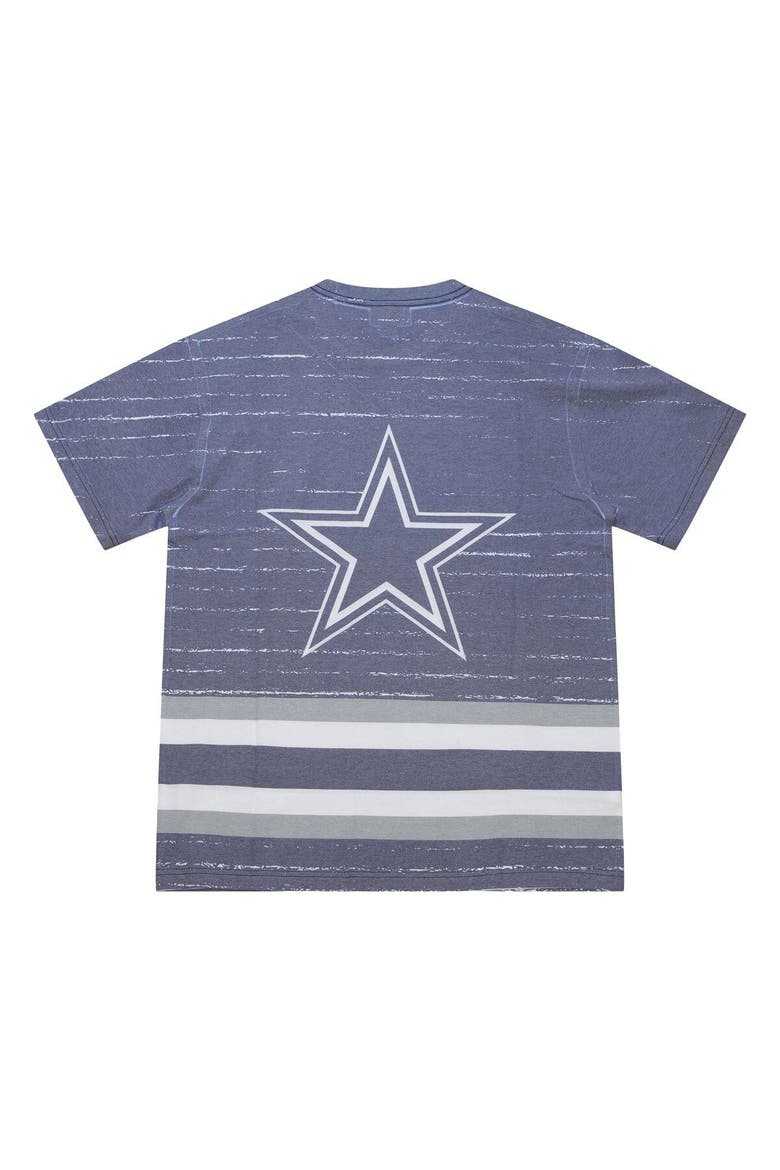 Men's Mitchell & Ness Navy Dallas Cowboys Jumbotron 3.0 T-Shirt, Alternate, color, Navy