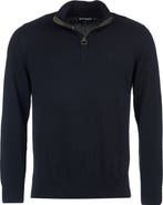 Barbour Cotton Half Zip Sweater