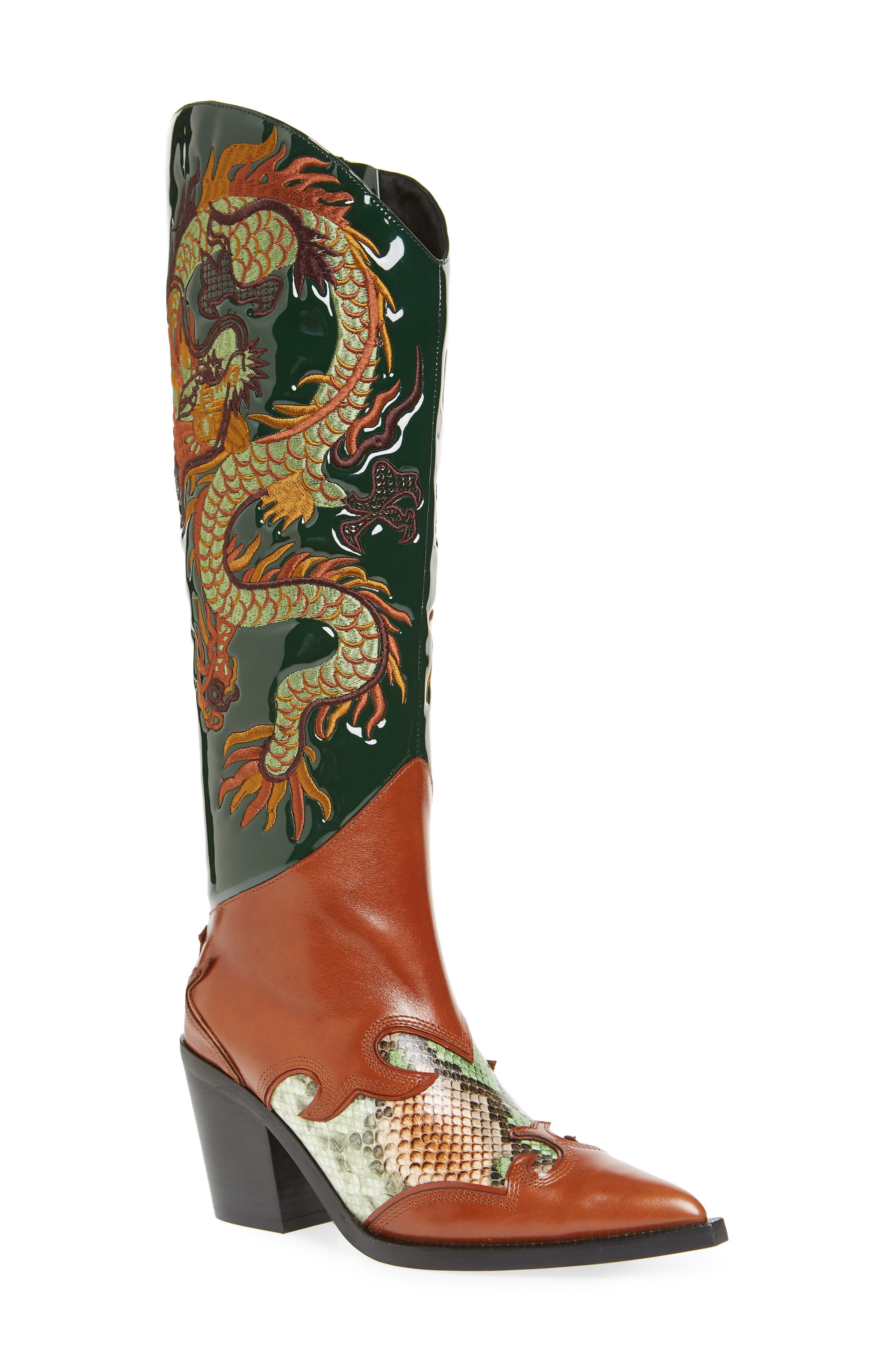 Jeffrey Campbell Perfect Pairs Gaea Western Boot, Main, color, 