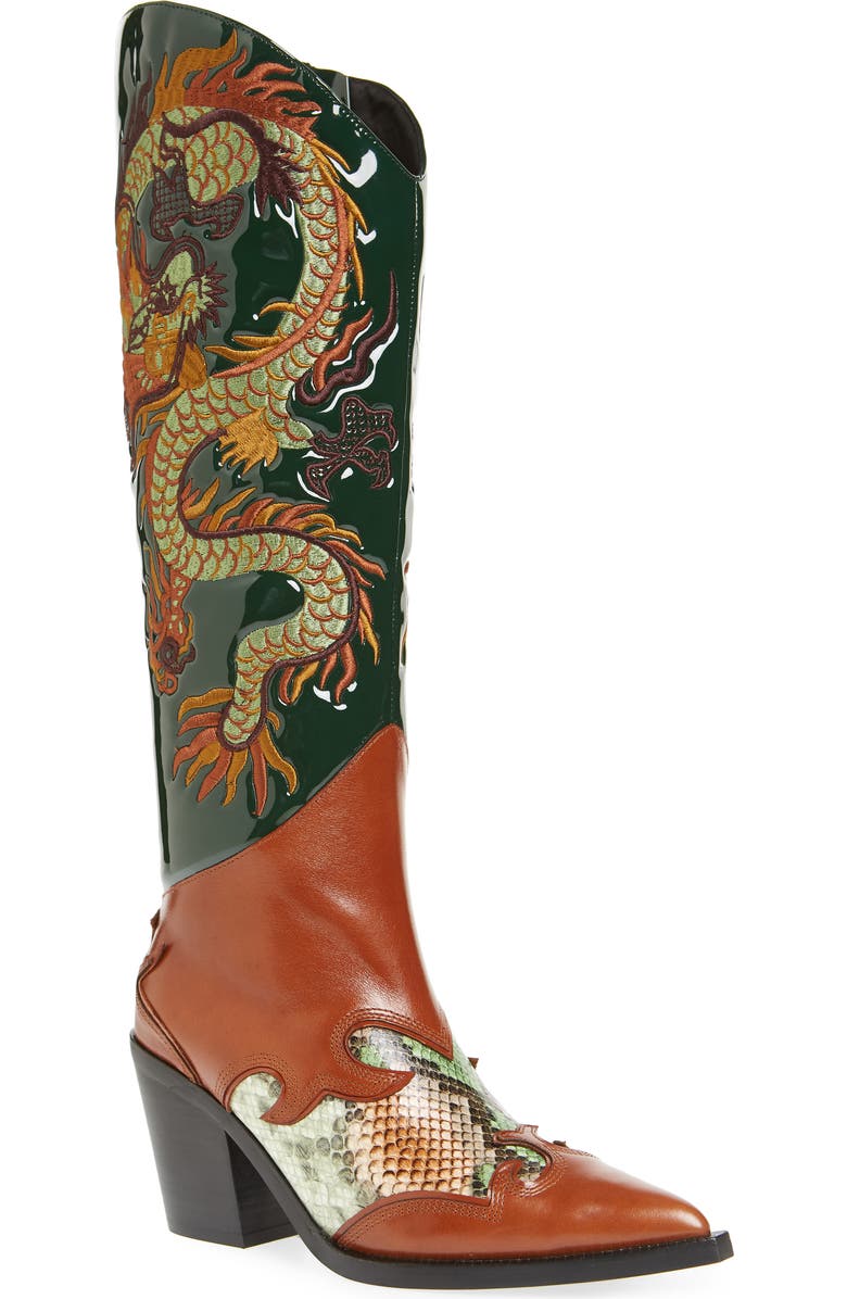 Jeffrey Campbell Perfect Pairs Gaea Western Boot, Main, color,