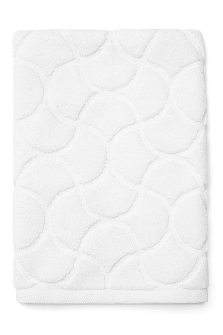 Oasi Cotton Bath Sheet, Alternate, color, WHITE