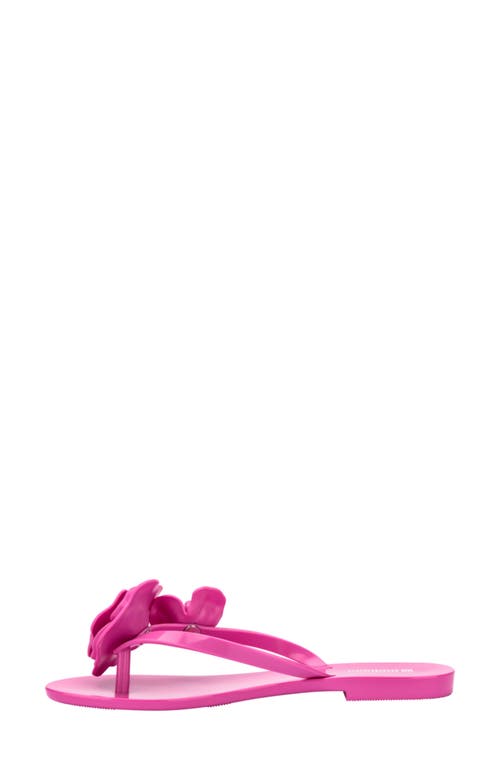 Melissa Harmonic Petals Flip Flop In Pink