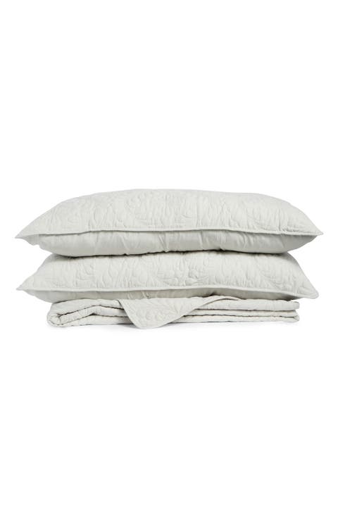 Garment Washed Comforter & Pillow Sham Set