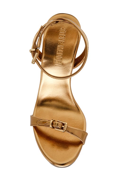 Steve Madden Foxx Ankle Strap Sandal In Brown