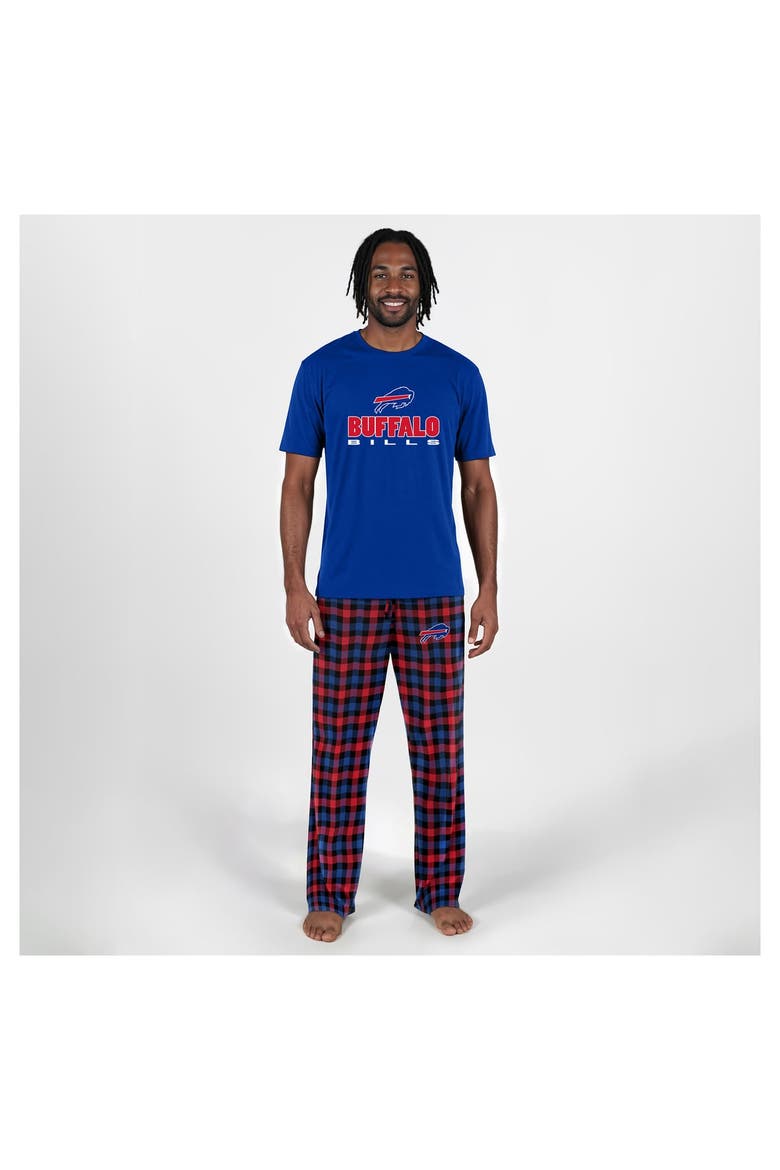 Men's Concepts Sport  Royal Buffalo Bills Big & Tall Highland Sleep Set, Main, color, Royal