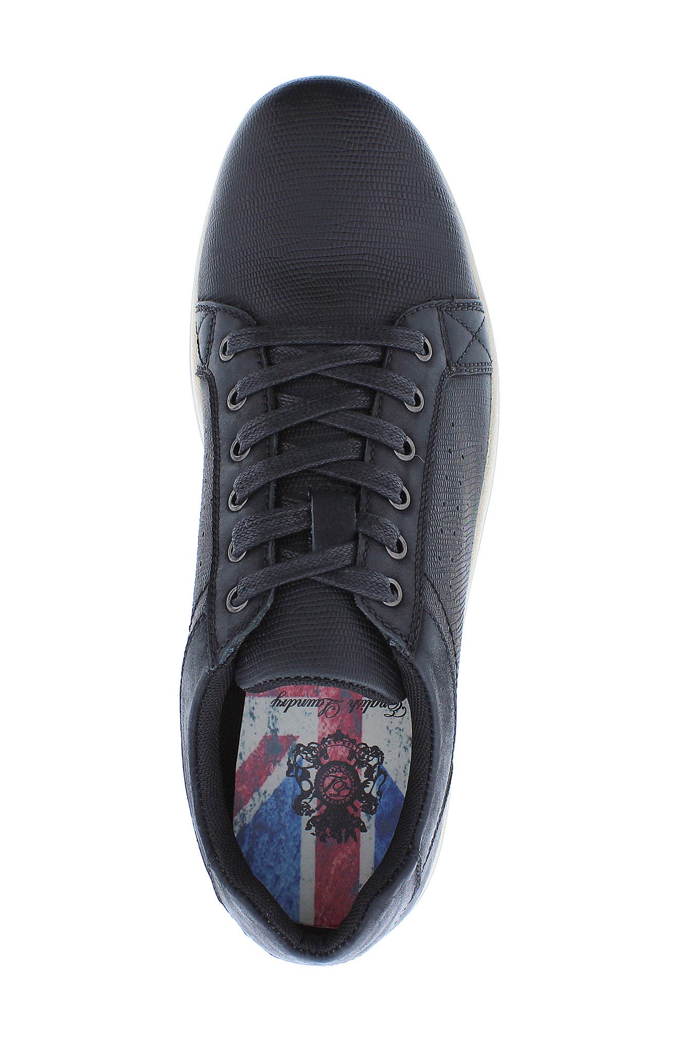 English Laundry David Low Top Suede Trim Sneaker, Alternate, color, 