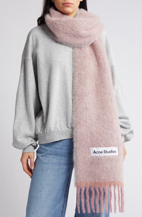 【Acne Studios】 リボン付き ノースリーブ ブルー ACNE STUDIOS 2023 U ROCKA / DARK BLUE | GR8