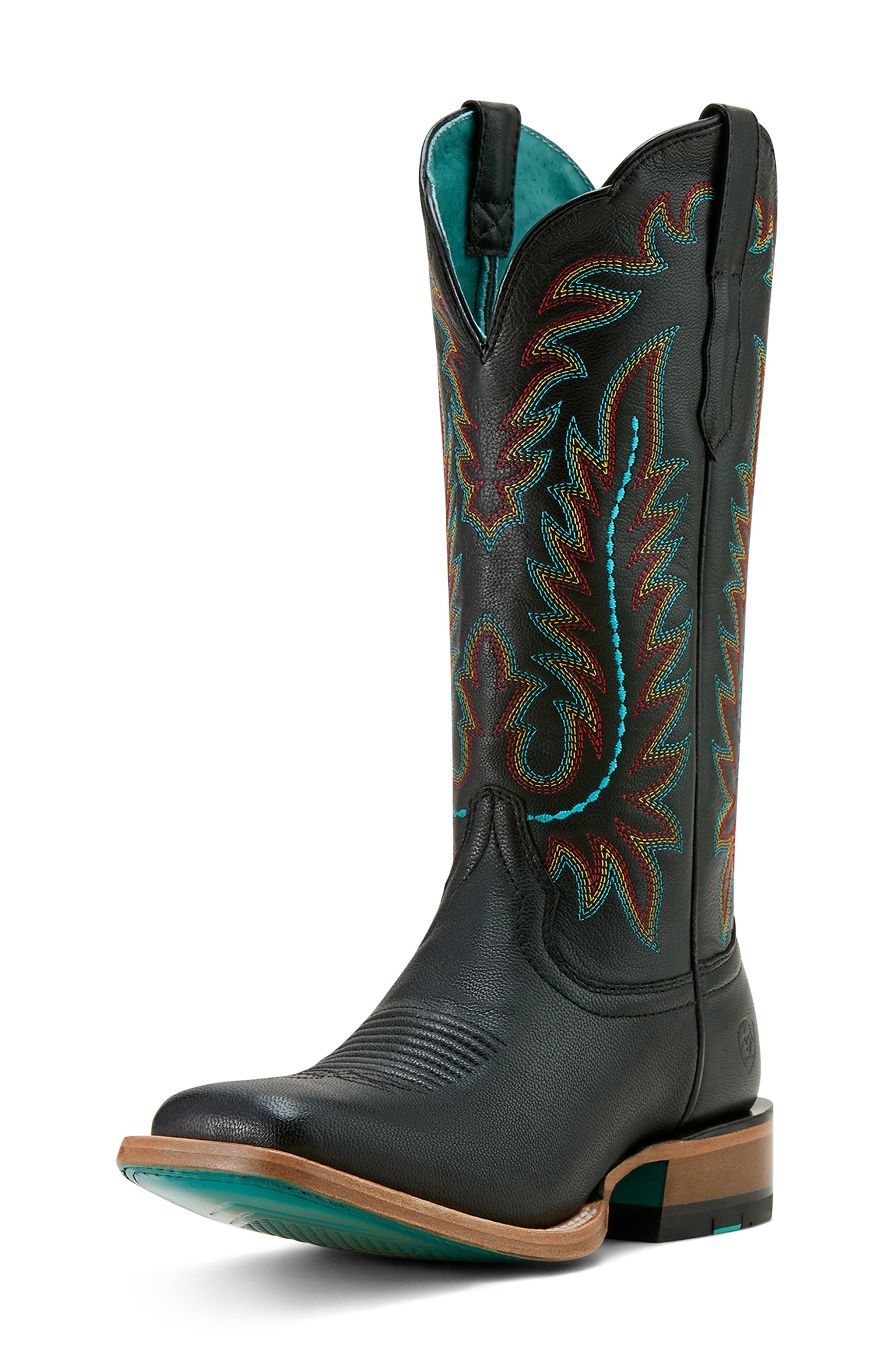 Ariat Frontier Western Boot, Alternate, color, Black