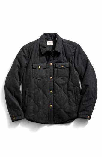 Billy Reid Onion Quilted Wool Blend Shirt Jacket