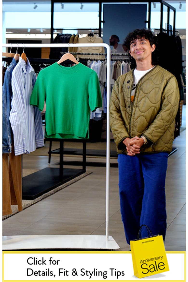 Perfect Tipped Short Sleeve Sweater video