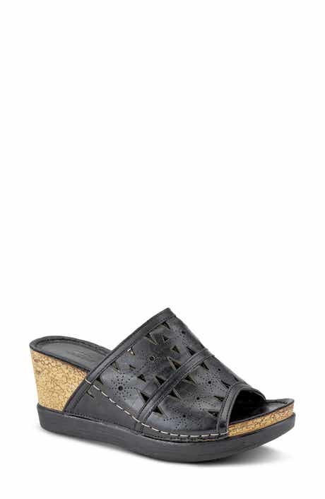Fusa Wedge Slide Sandal