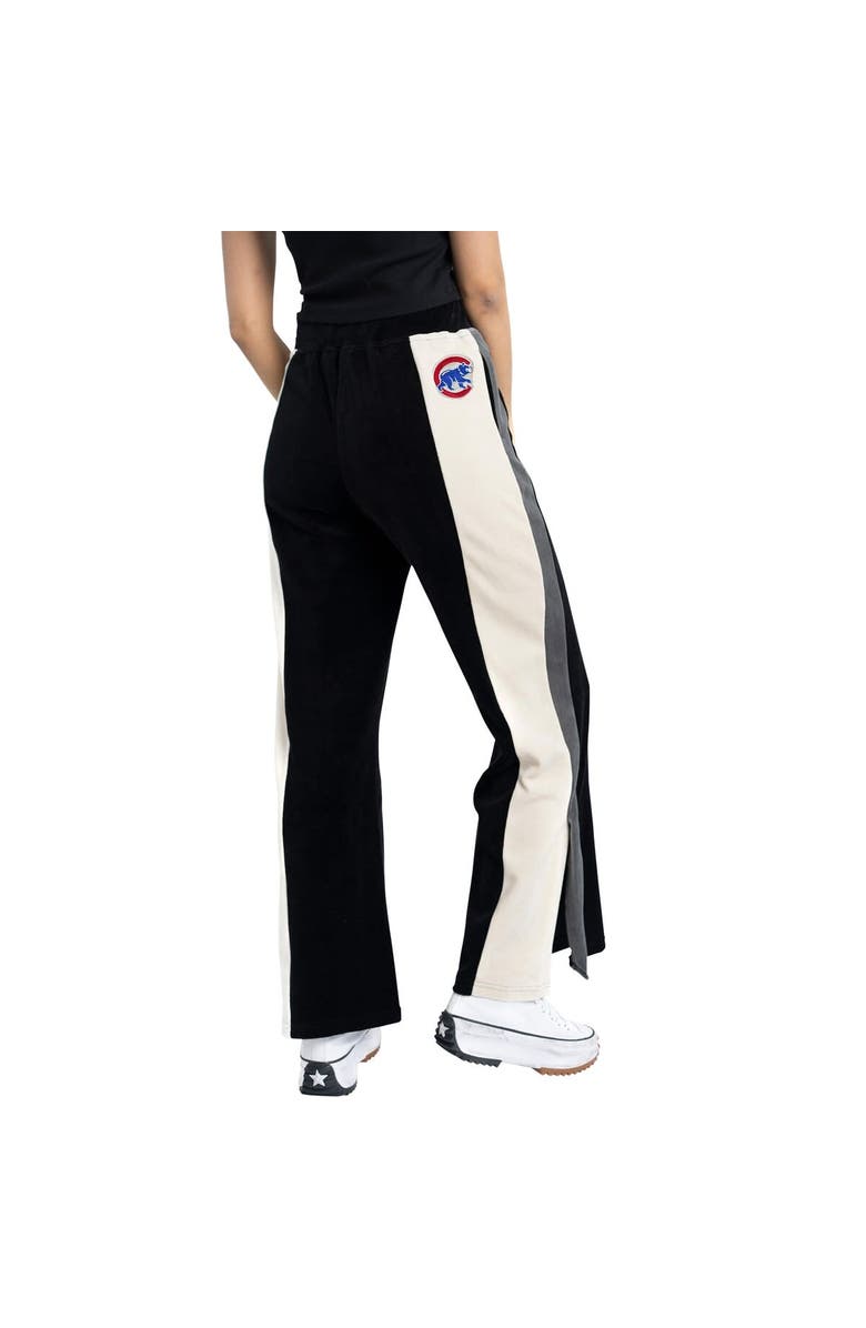 LUSSO Women's Lusso Black Chicago Cubs Nova Pants, Alternate, color, Black
