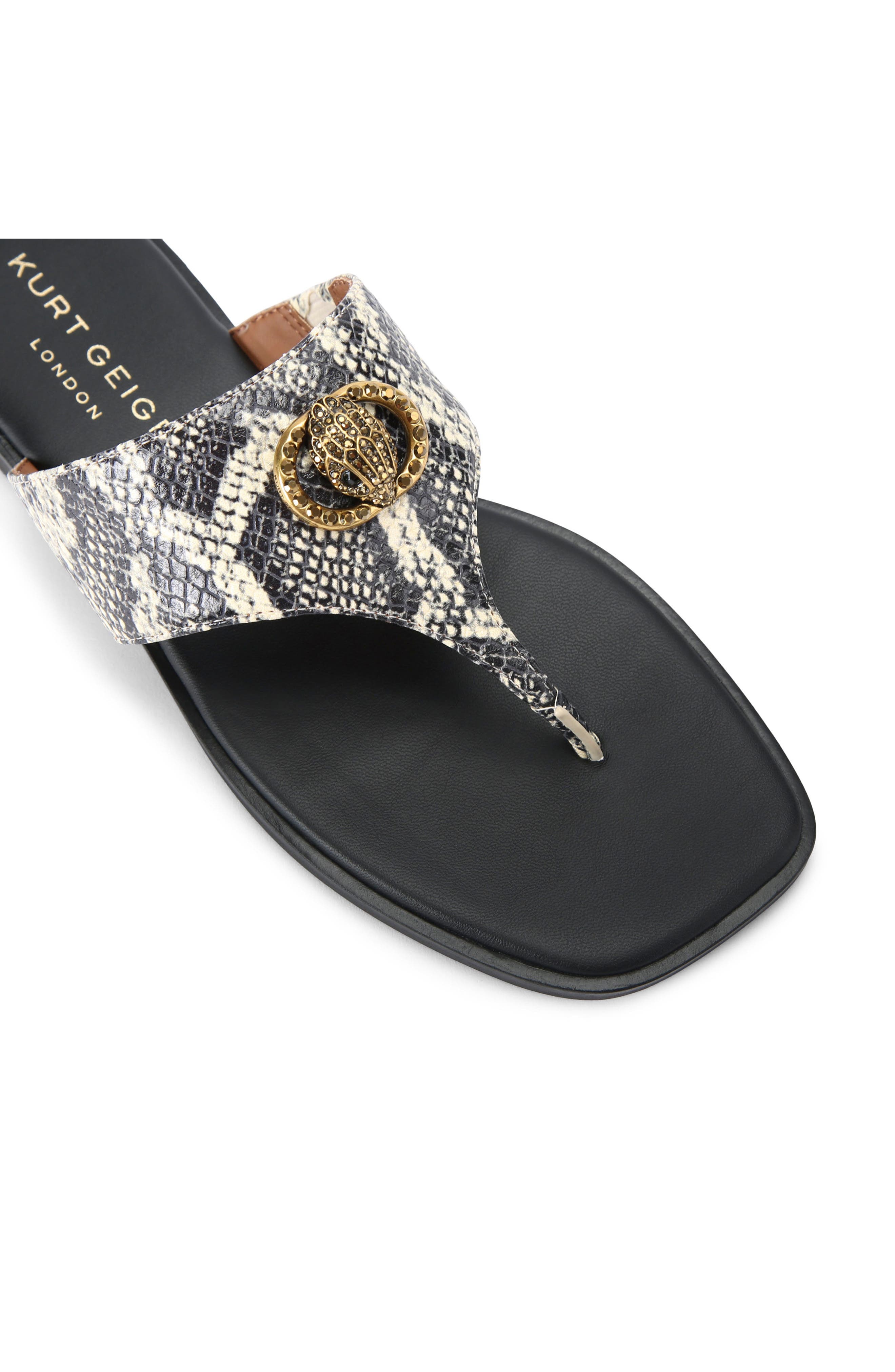 Kurt Geiger London Chelsea Flip Flop, Alternate, color, Open White