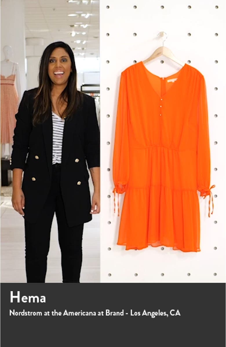 Prairie Chiffon Long Sleeve Dress, sales video thumbnail