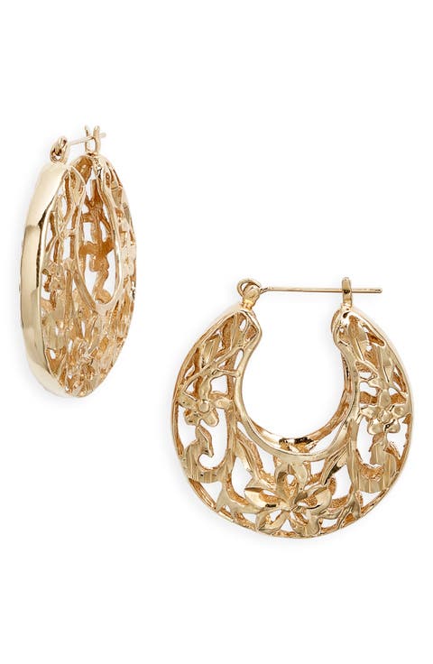 Spanish Fly Hoop Earrings