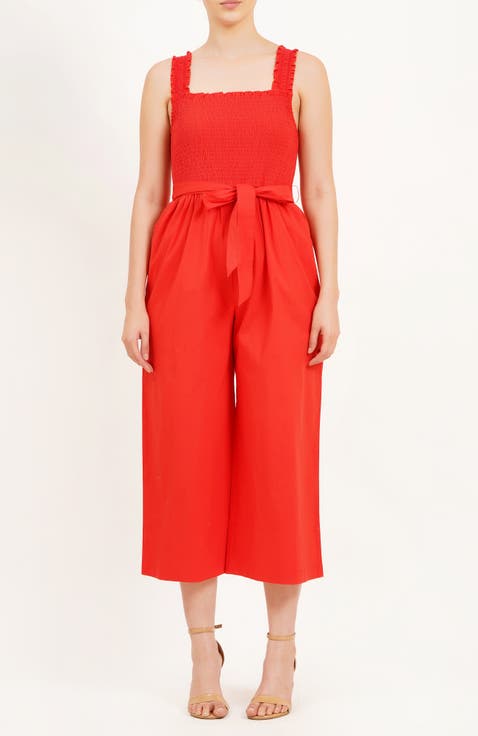 Janet Cropped Jumpsuit