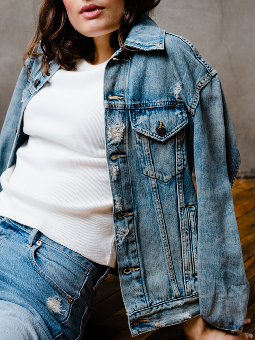 Able Merly Jacket In Original Wash In Original Wash