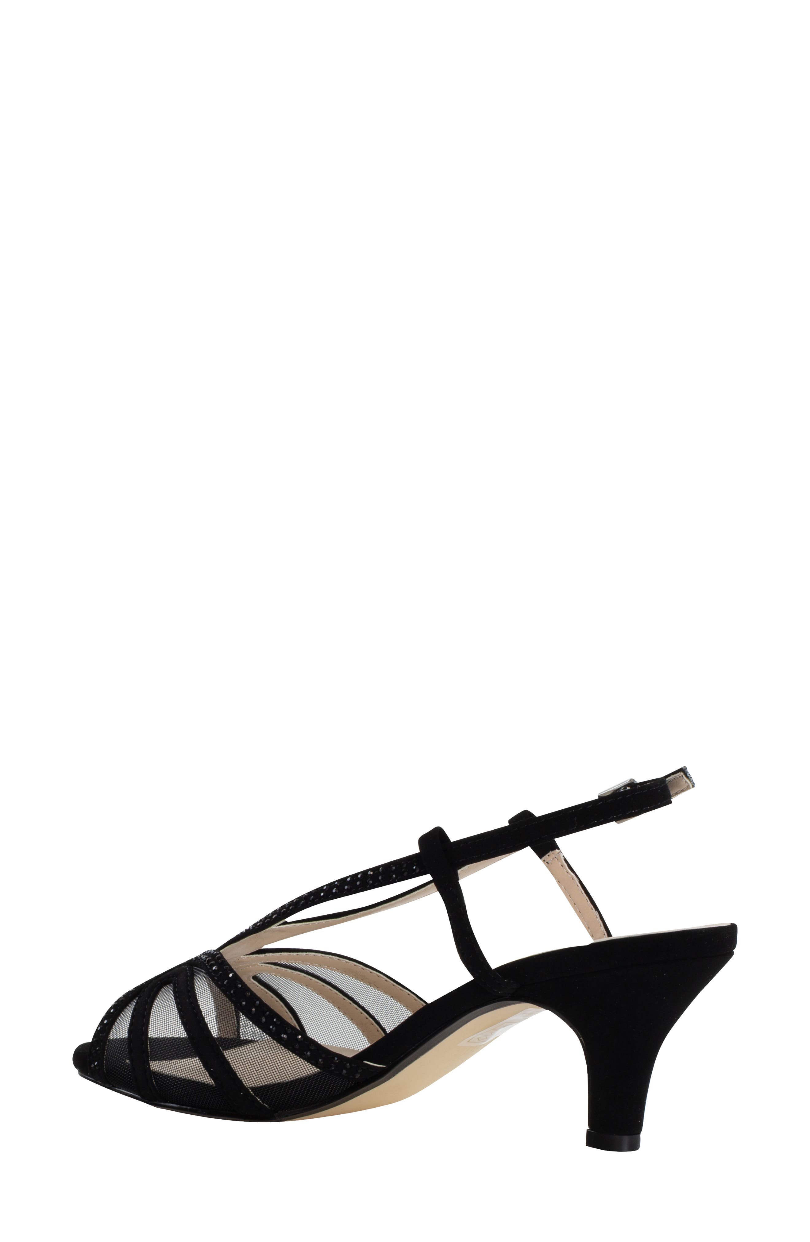 Touch Ups Clara Strappy Sandal, Alternate, color, Black